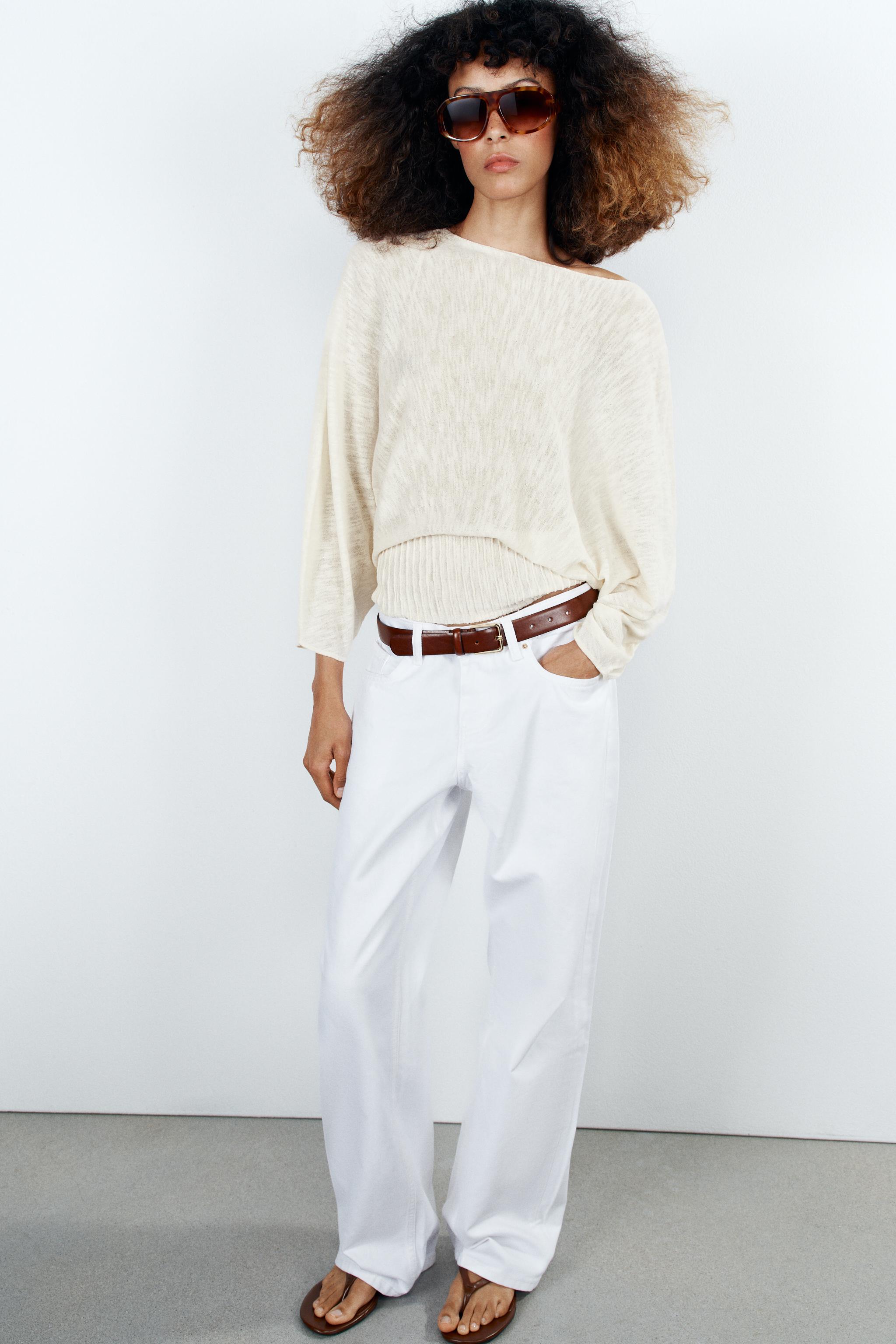 VOLUME SLEEVE KNIT JUMPER